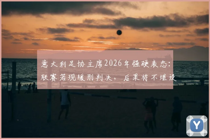 意大利足协主席2026年强硬表态:联赛若现缓刑判决,后果将不堪设想